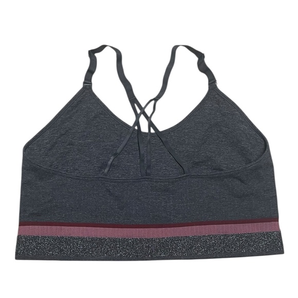 Cacique Women Bra Bralette Wireless Adjustable Straps Racerback Plus Size 26/28 - Picture 2 of 5